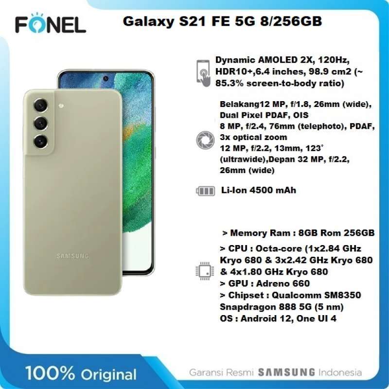 Harga Hp Galaxy S21 Pris Samsung S21 Fe Spesifikasi Jual Samsung