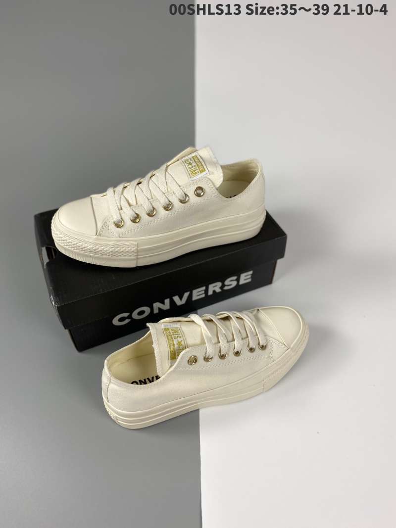 white thick bottom converse