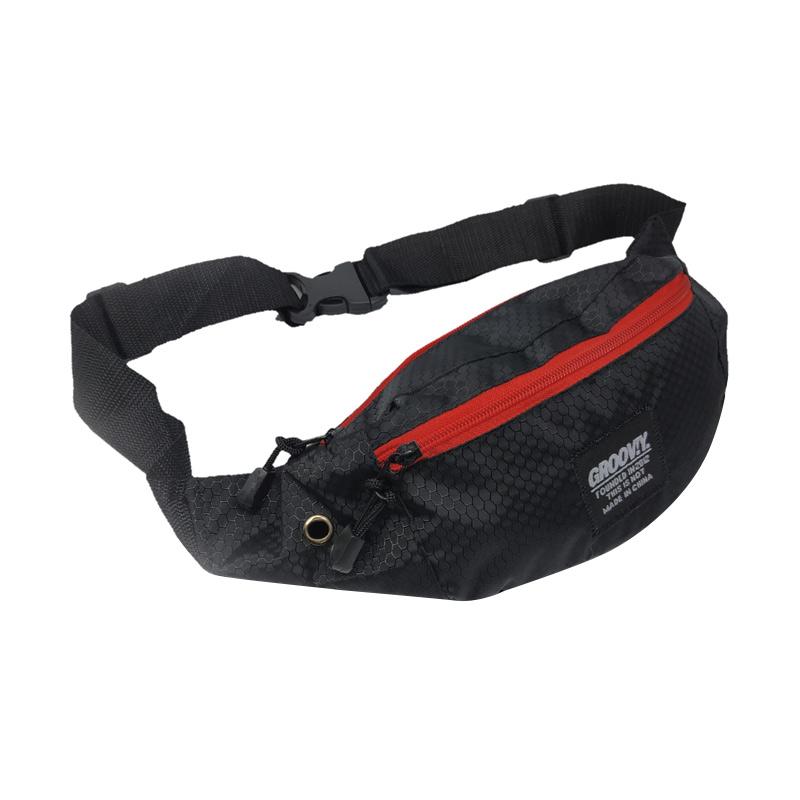 Jual GROOVY Mini Motif Pentagon Waist Bag Unisex di Seller