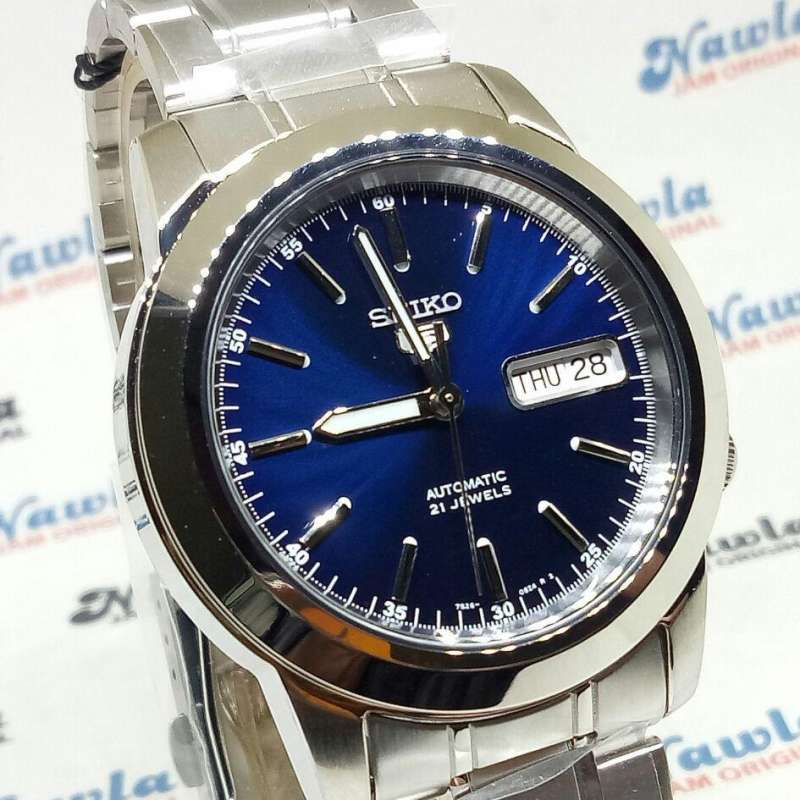 Promo Seiko 5 SNKE51K1 Automatic Blue Dial - Jam Tangan Pria SNKE51 di  Seller Nawla Jam Original - Kota Surabaya, Jawa Timur | Blibli