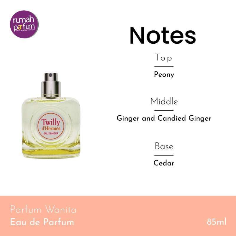 Promo Hermes Twilly D Hermes Eau Ginger Woman (Tester) 85 ML di Seller  Rumah Parfum - Kota Jakarta Barat, DKI Jakarta | Blibli