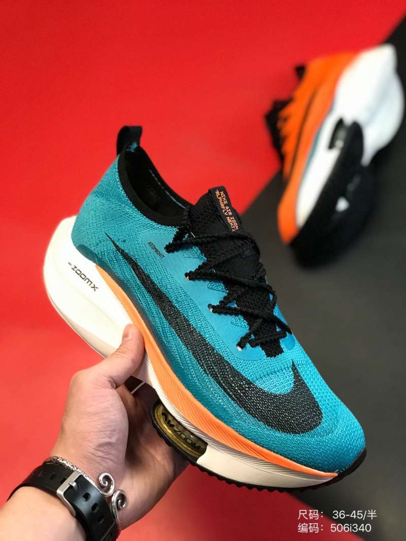 Jual 36-45 nike zoom alphafly next% breathable high frequency knitted fly  wire real fiber air cushion sole marazon cushioning running shoe 506i - 43  di Seller Cai Wu - | Blibli