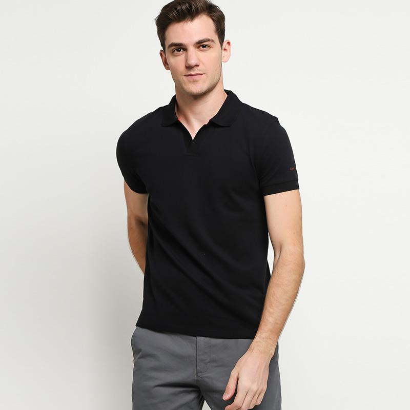 Jual Giordano V-neck Polo Shirt Pria 