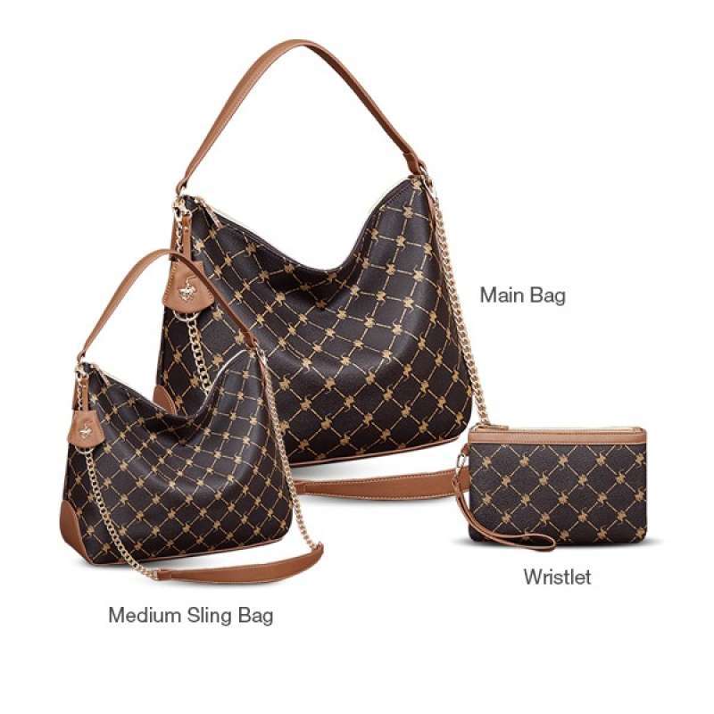 Royal polo on sale kingsley monogram handbag