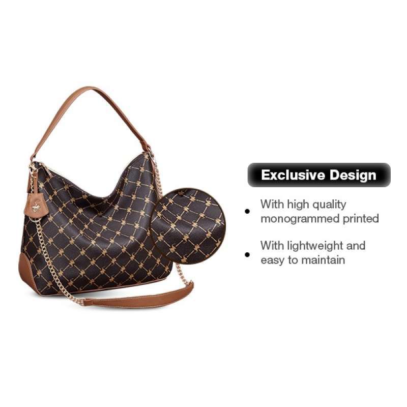 Royal polo shop kingsley monogram handbag