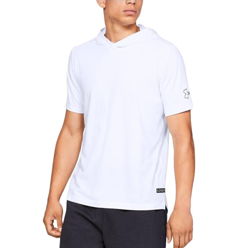 Under armour baseline short sleeve hoodie sale
