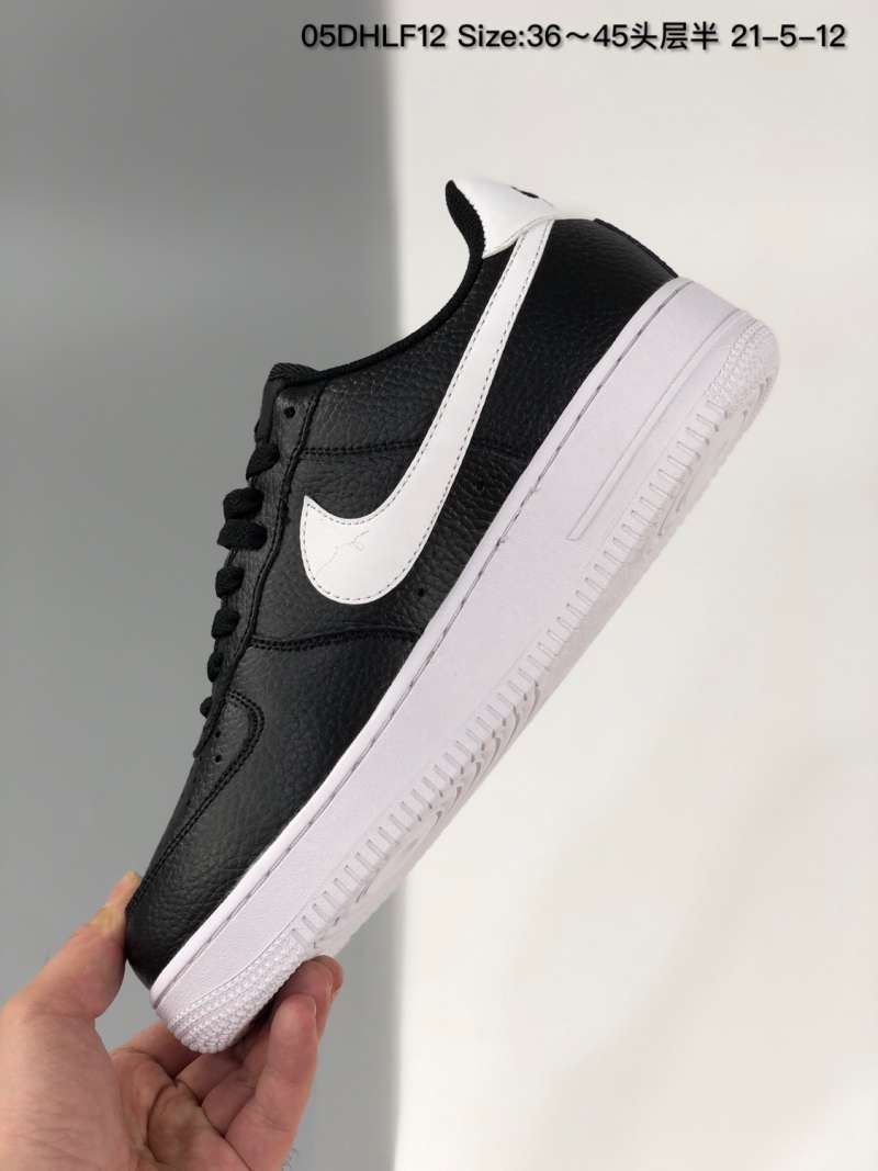 airforce 1 black low