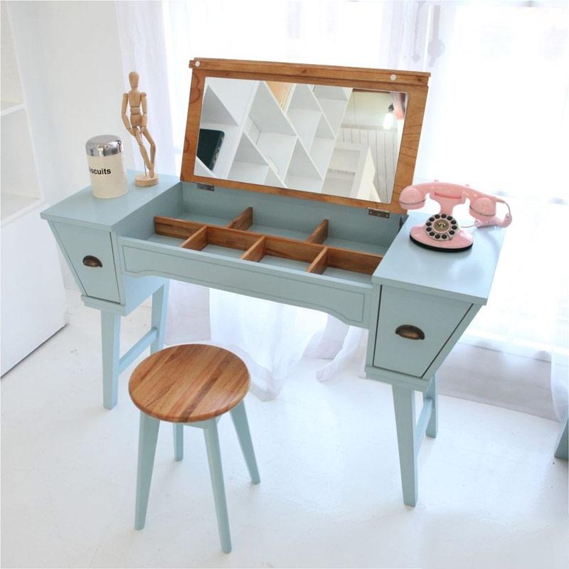 Jual Livien Cocoheim Set Meja Rias Sky Blue Murah Agustus 2020 Blibli Com