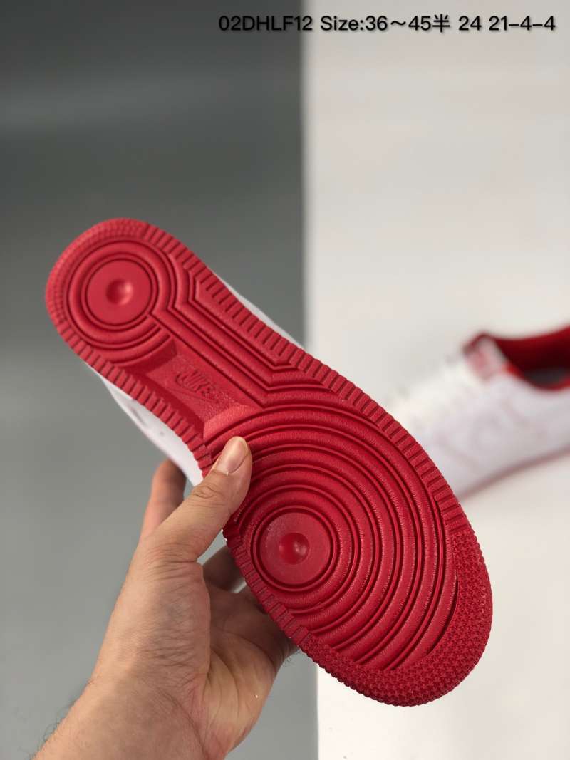 nike air force red line