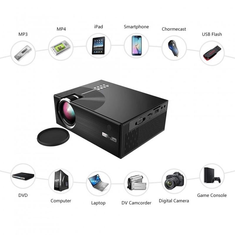 cheerlux c7 wifi and tv tuner mini led projector 1500 lumens 1080p