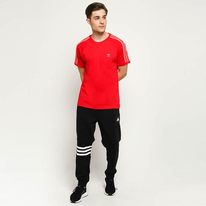Jual adidas Originals Men 3 Stripes Kaos Olahraga Pria ED5954 di