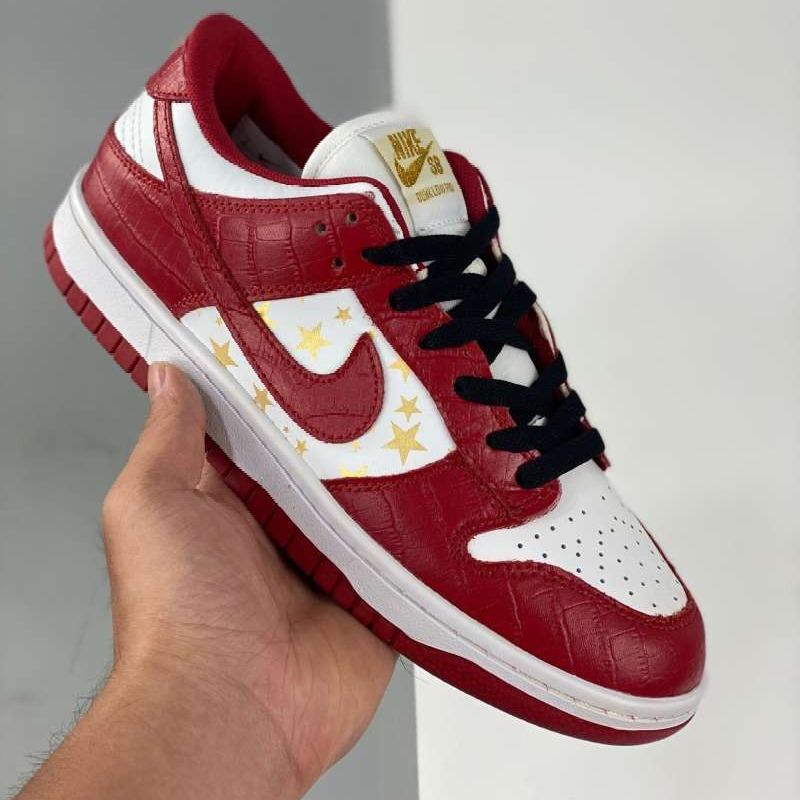 supreme dunk high orange