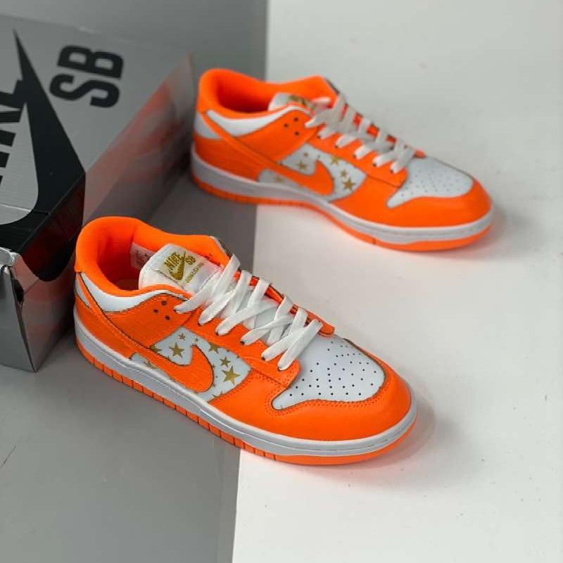 supreme dunk high orange