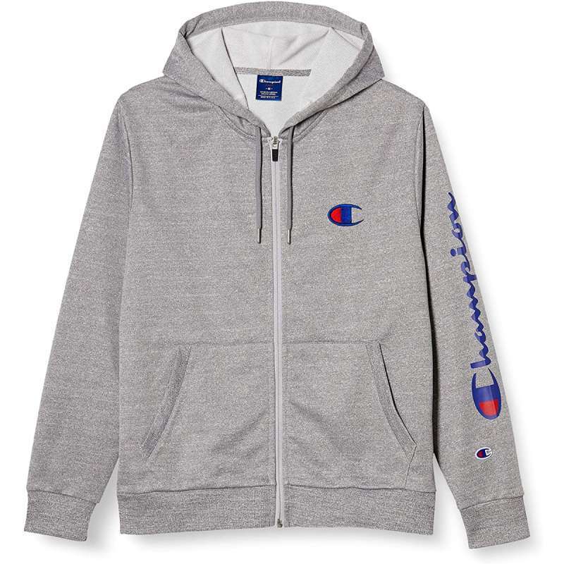 Jual Champion Sideline Zip Jaket Hoodie C3 NS121 S Grey di