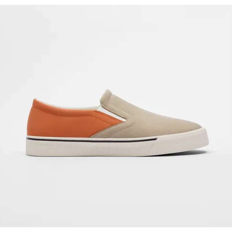 contrast trainers zara