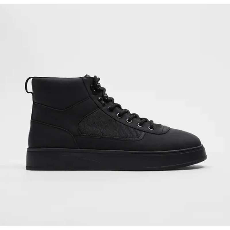 zara high sneakers