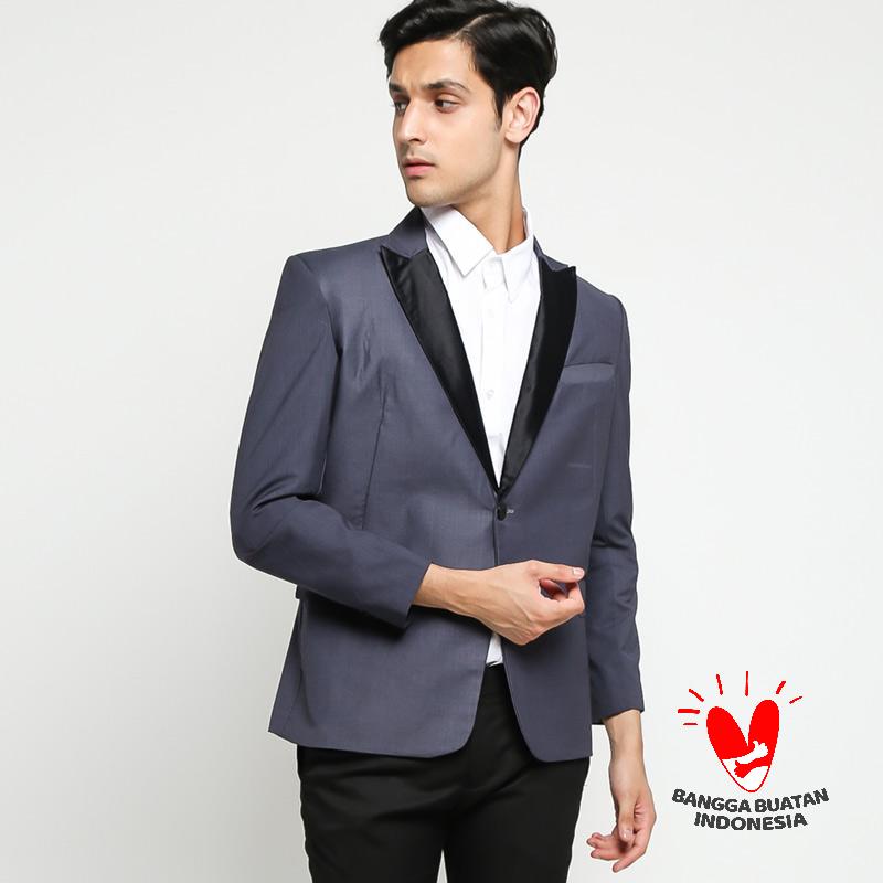 Jual Grosirjaket Jas Semi Formal Blazer Pria Abu abu M Di Seller Grosirjaket.id Banguntapan Kab. Bantul Blibli