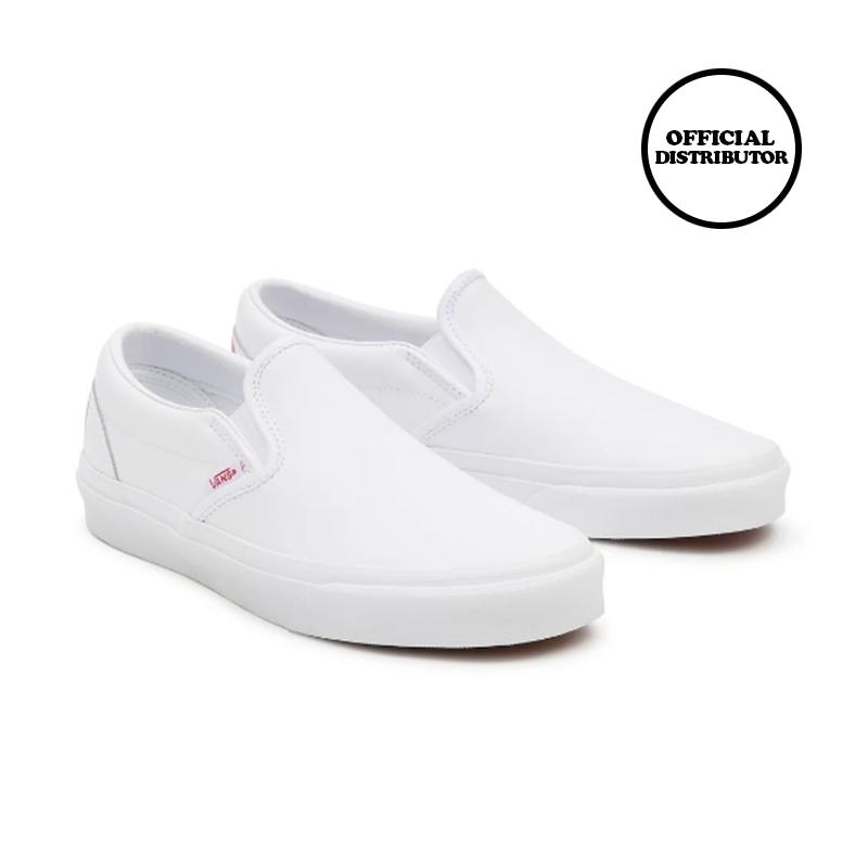 Jual Vans Classic Slip On Sepatu Unisex Waffle Lovers White