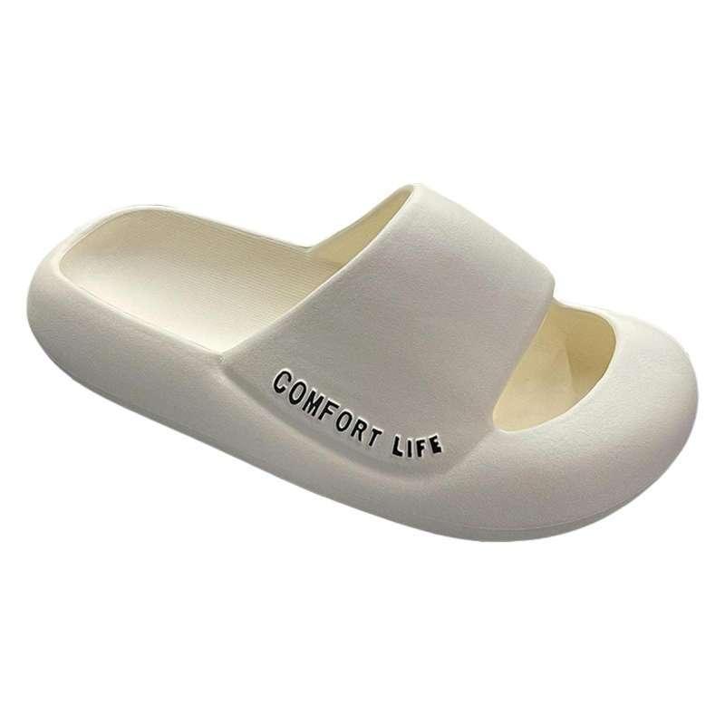 open toe non slip slippers