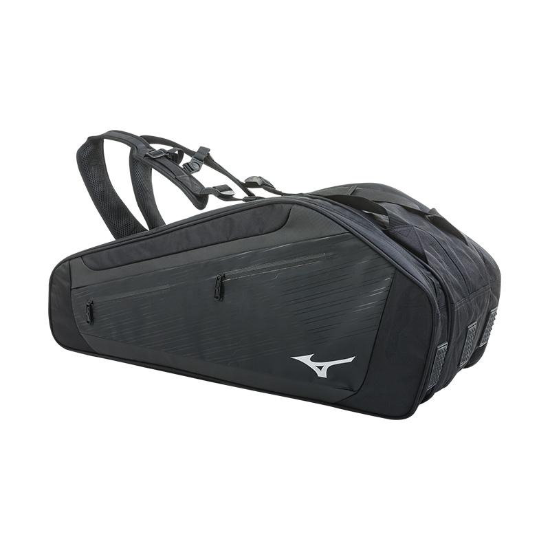 mizuno badminton bag black series