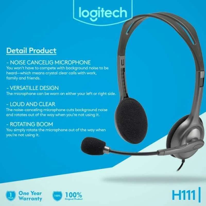 Logitech outlet h111 harga