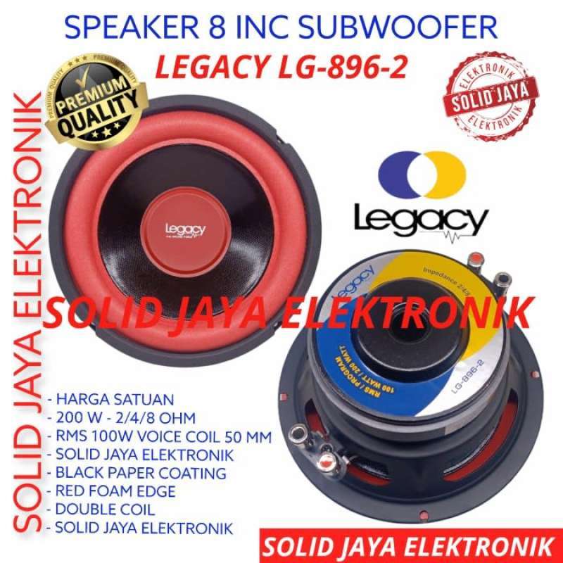 Subwoofer legacy top 8 inch