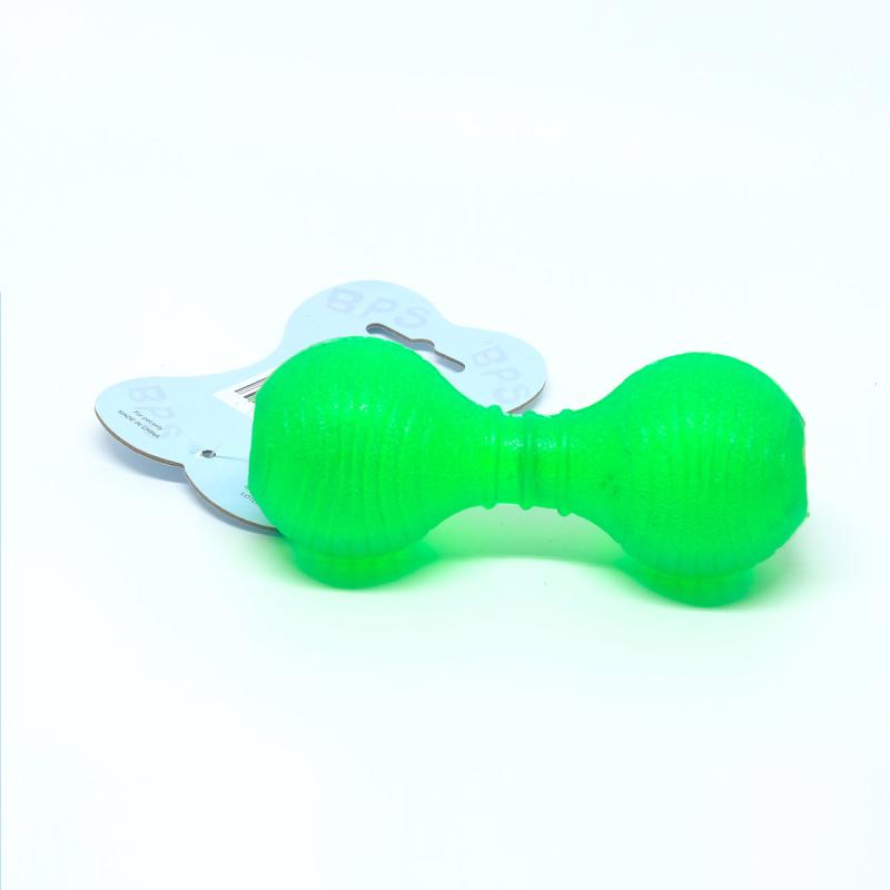 Jual Oem Small Squeaky Rubber Dumbbell Puppy Dog Toy Poodle Mainan Anjing Green Online November 2020 Blibli