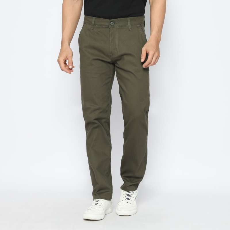 Promo FICHINO Chino Pants Hizan Olive 
