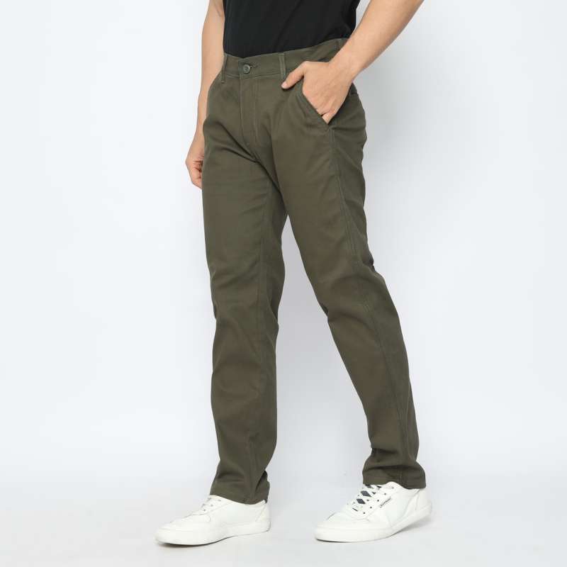 Promo FICHINO Chino Pants Hizan Olive 