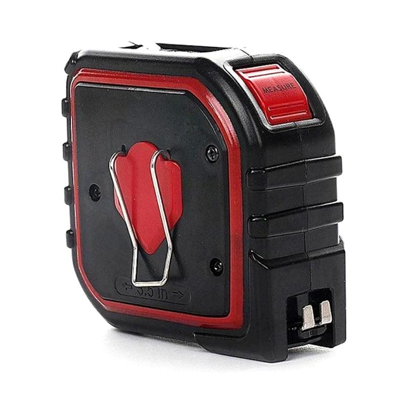 Measure King 3 In 1 Digital Tape Measure String Sonic Roller Mode Laser Tool US