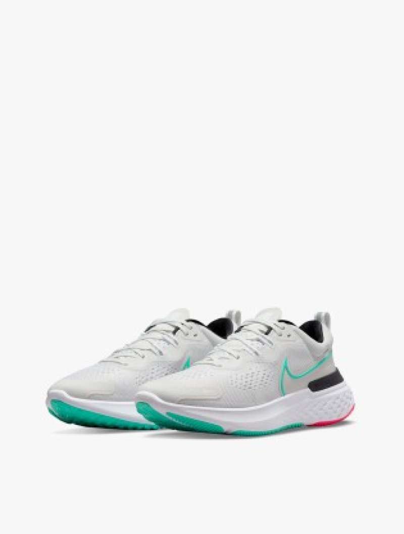 mens grey nike react