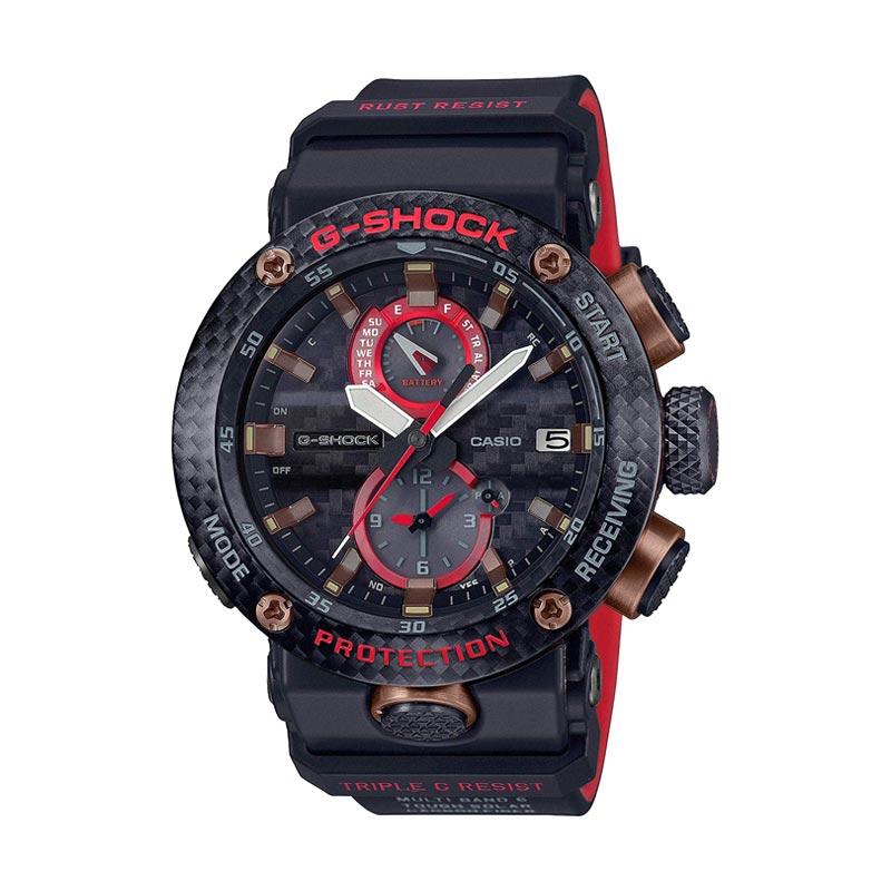 G SHOCK Casio Jam Tangan Pria Hitam Merah GWR B1000X 1ADR