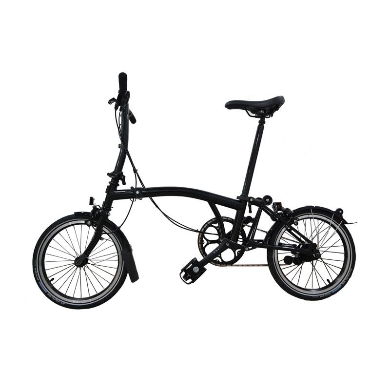 Jual Brompton S2l X Black Edition Gloss Titanium Sepeda Lipat