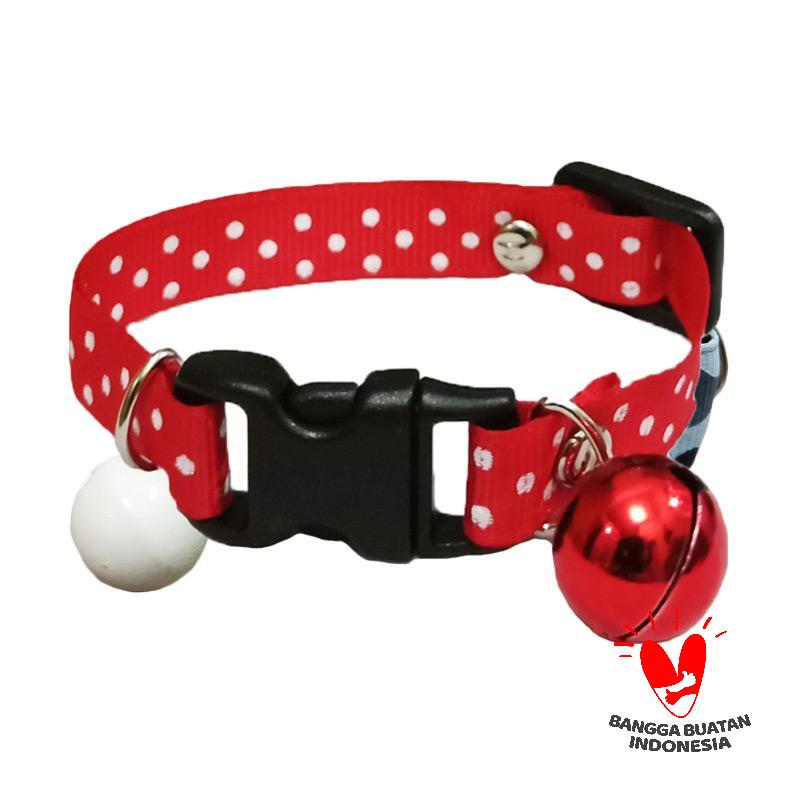 Jual Oem Polkadot Kalung Anak Kucing Merah Lebar 1 Cm Online Oktober 2020 Blibli Com