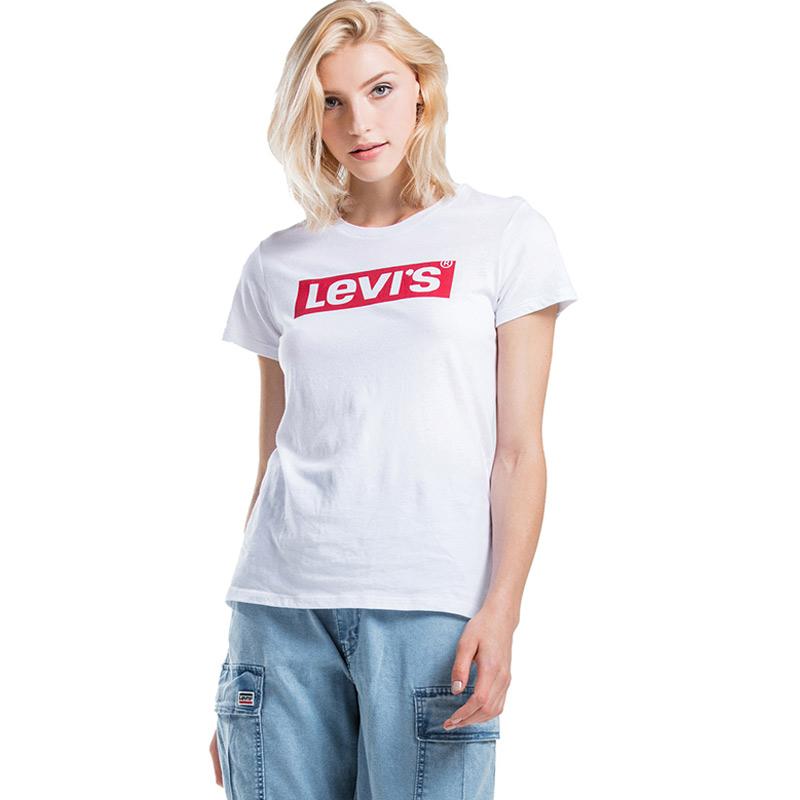 Levi's The Perfect Tee New Red Box Tab 