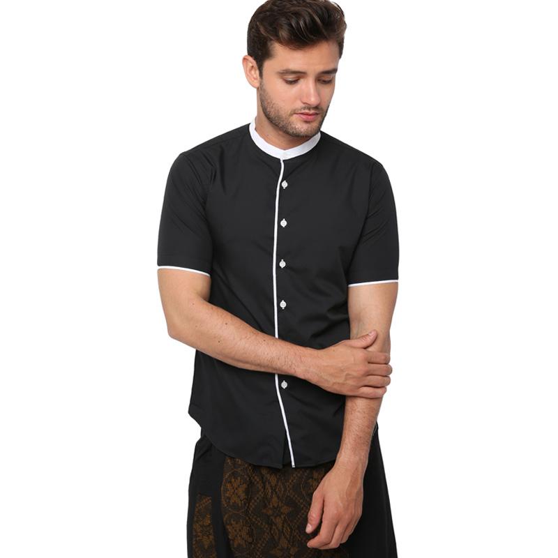 Jual Gudang Fashion Kerah Shanghai Lengan Pendek Kemeja Muslim Pria Online November 2020 Blibli Com