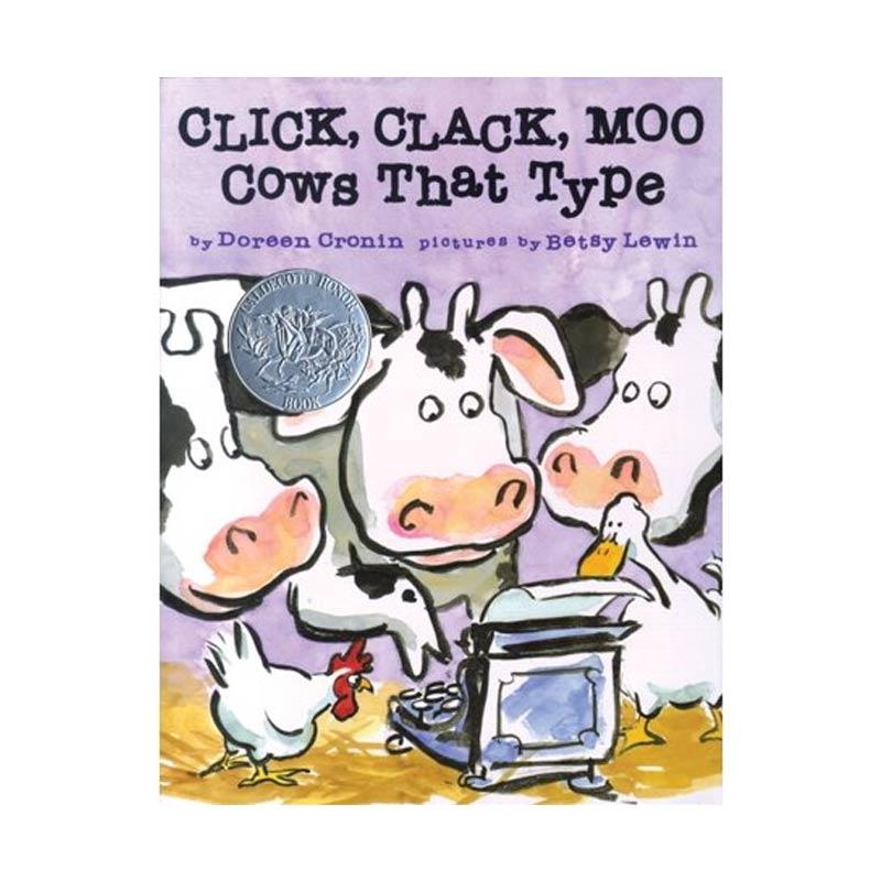 Jual Scholastic Click Clack Moo Cows That Type Board Book By Doreen Cronin Buku Anak Online Desember 2020 Blibli