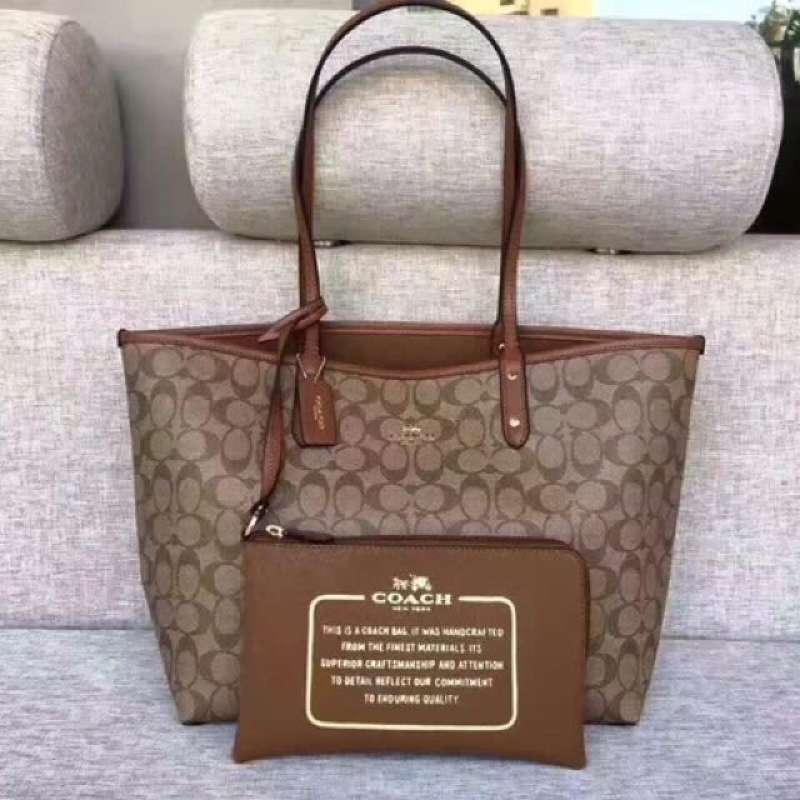 Coach tote top bag original