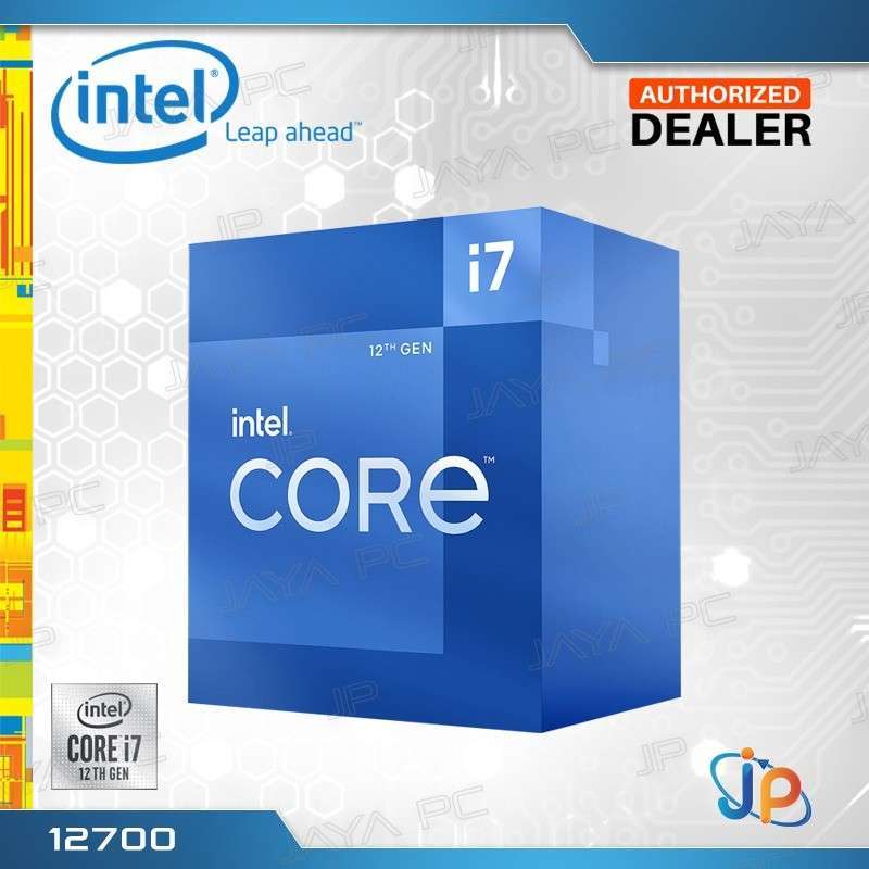 Promo Processor Intel Core I7 12700 Box Alder Lake Socket LGA 1700