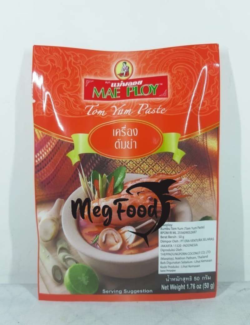 Jual Mae Ploy Tom Yum Curry Paste Bumbu Tom Yum Thailand 50 Gr