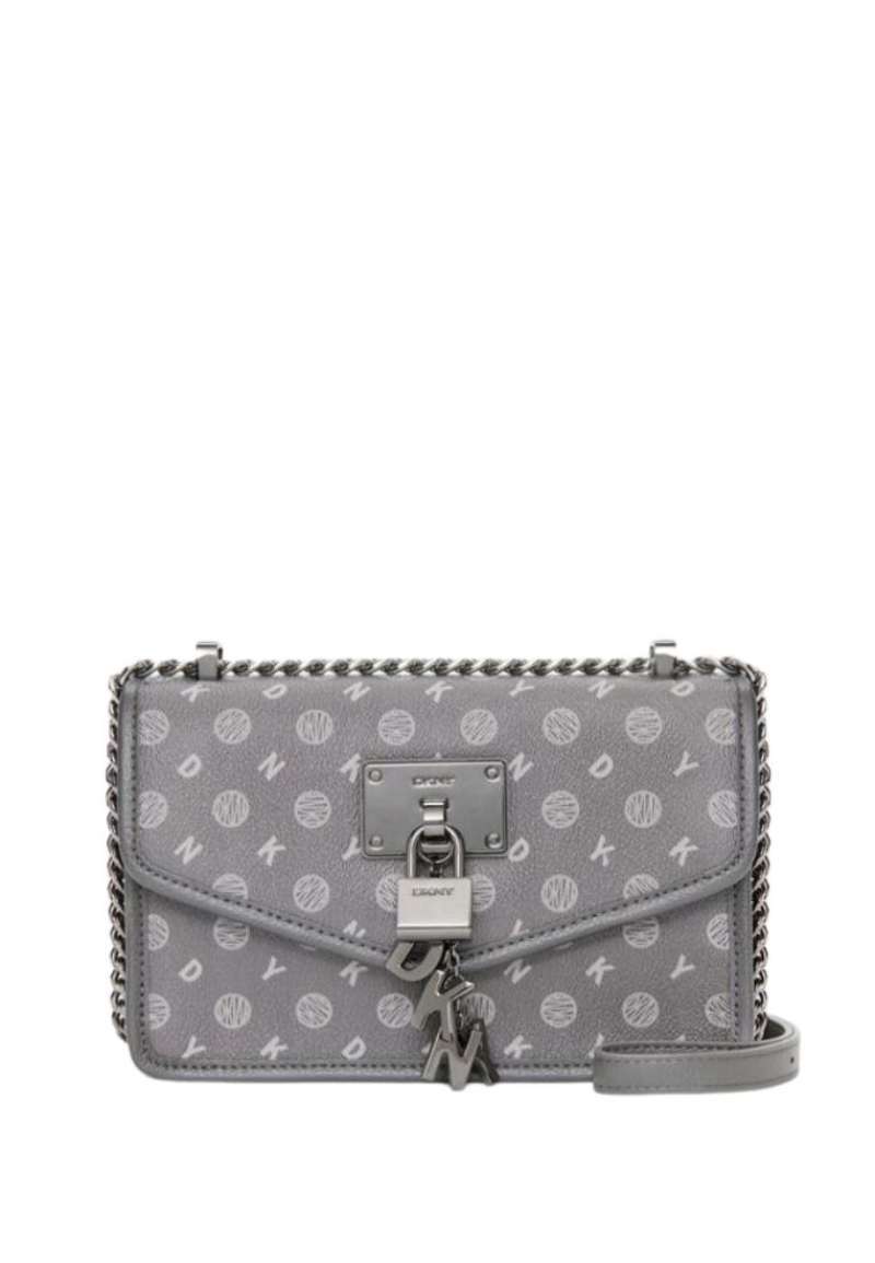Dkny elissa new arrivals heritage logo satchel