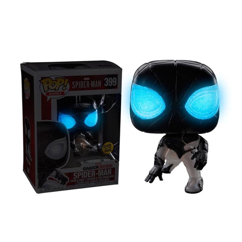 Jual Funko Pop Ps4 Spider Man Negative Suit Glow In The Dark