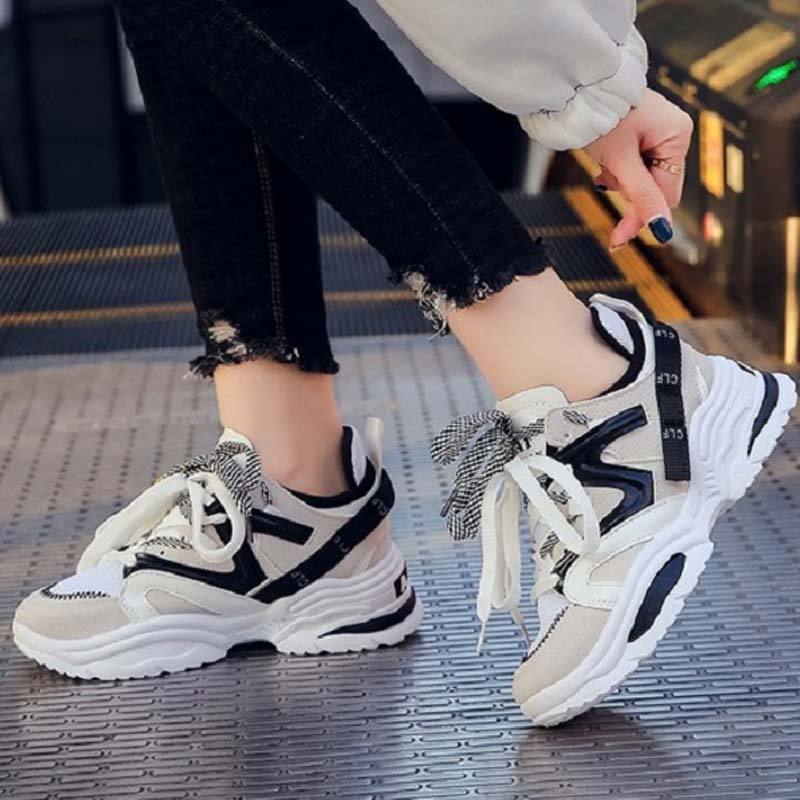 Jual Fashion Abo Ulzzang Sepatu Sneakers Wanita Online November 2020 Blibli Com