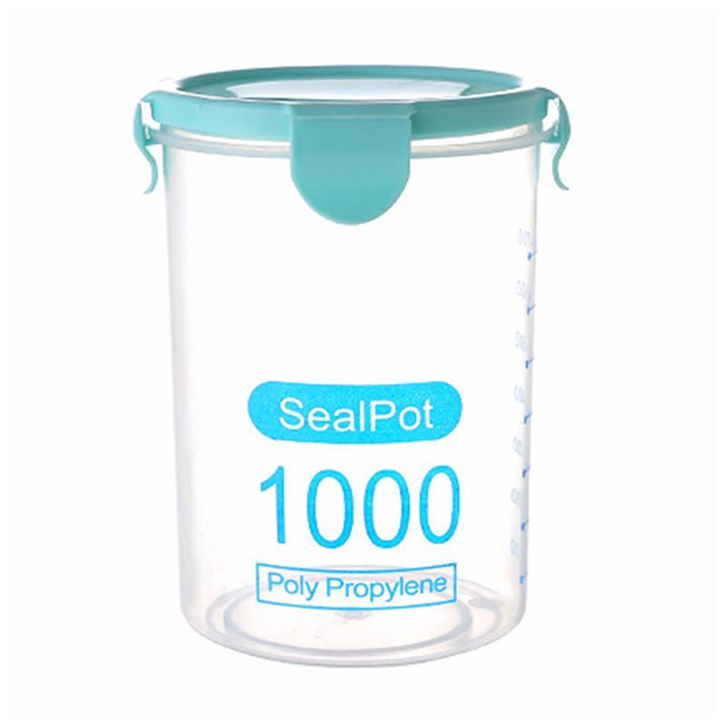 Jual Fs Eds Transparent Plastic Sealed Cans Refrigerator Kitchen