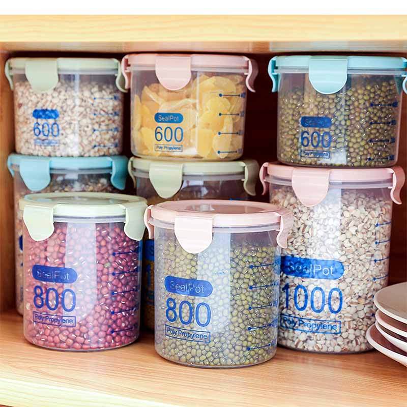 Jual Eds Transparent Plastic Sealed Cans Refrigerator Kitchen