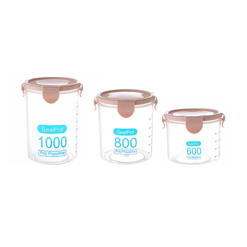 Jual Eds Transparent Plastic Sealed Cans Refrigerator Kitchen