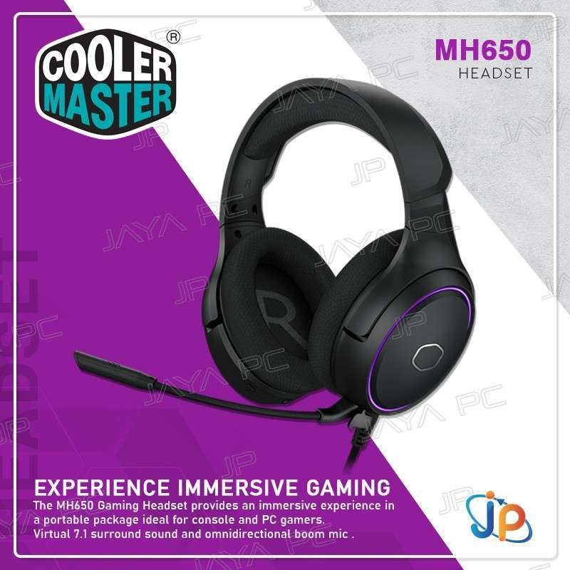 Promo Cooler Master Headset Gaming RGB 