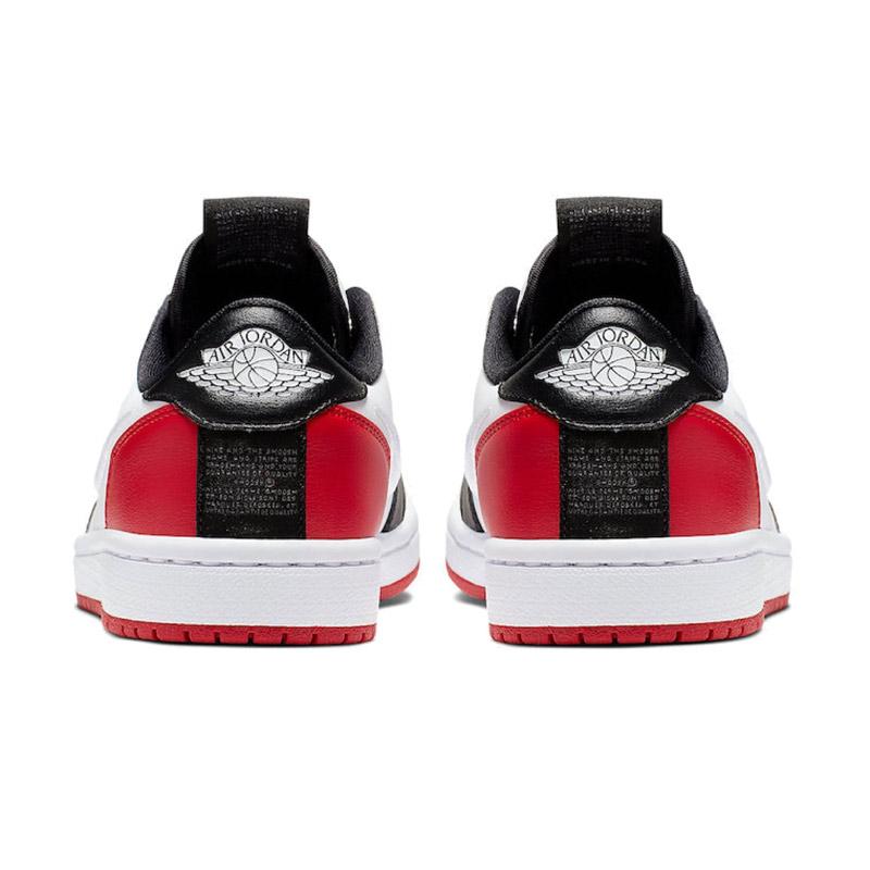 Black And Red Land On The Air Jordan 1 Low WMNS Slip • KicksOnFire.com