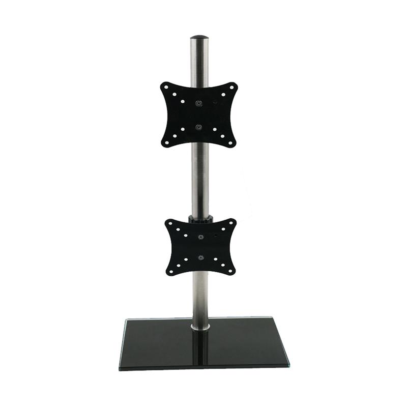 Jual Eds Height Adjustable Mount Dual Monitor Desktop Bracket Lcd Stand 10 27 Inch Online September 2020 Blibli Com