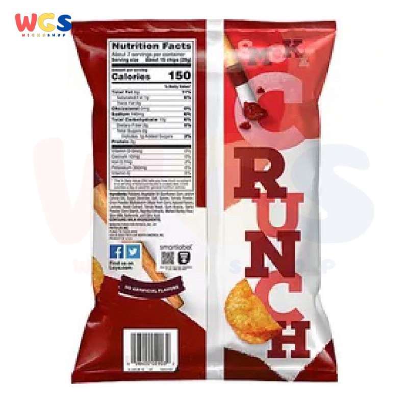 Jual Snack Lays Kettle Cooked Mesquite BBQ Flavor Potato ...